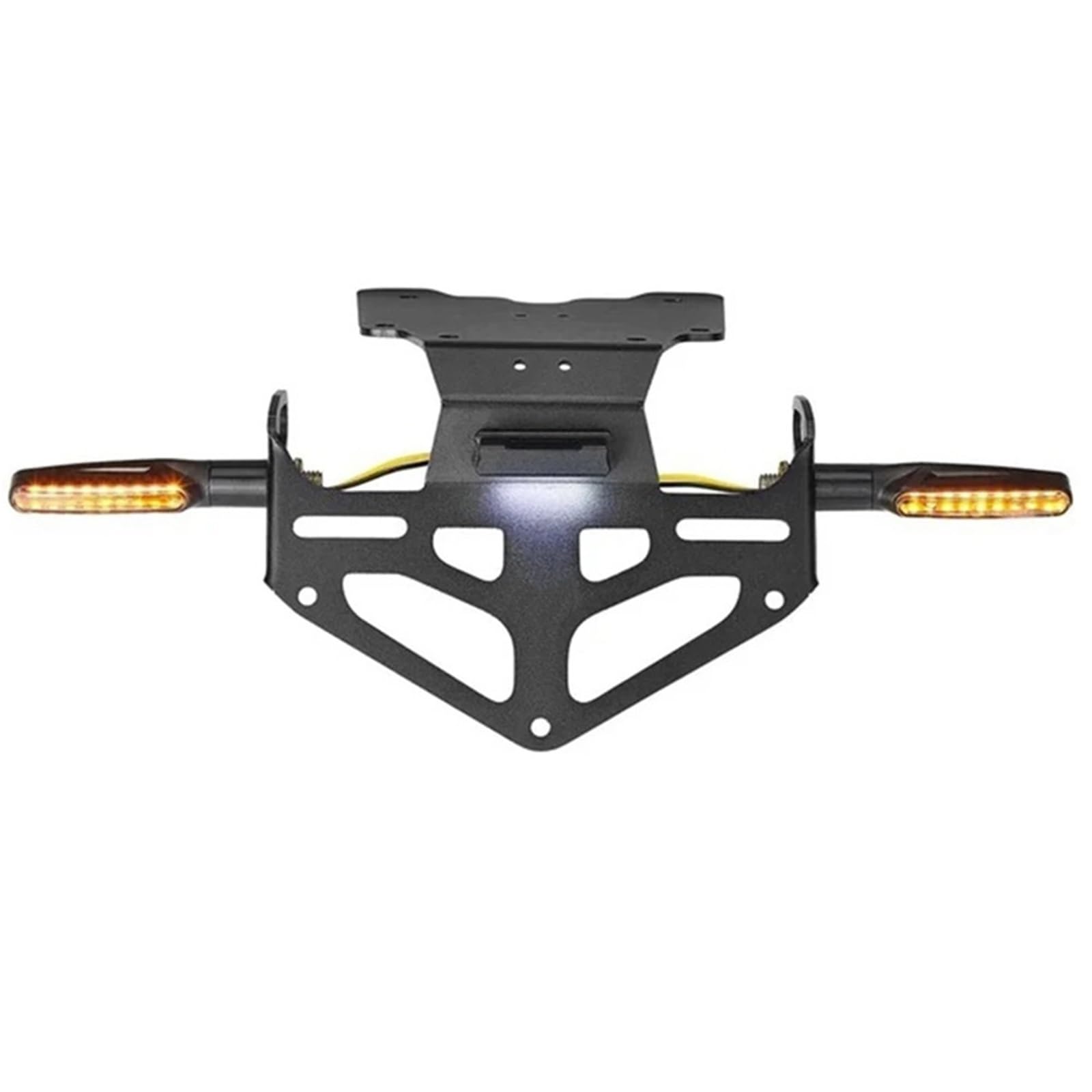 DSWILNV Kennzeichenhalter Motorrad Kompatibel Mit Yamaha Für T7 Für TX690Z Für XTZ690 Für XTZ700 Für XT700Z Für Tenere 700 Für Rally 2019-2024 Kennzeichenhalterung(B) von DSWILNV