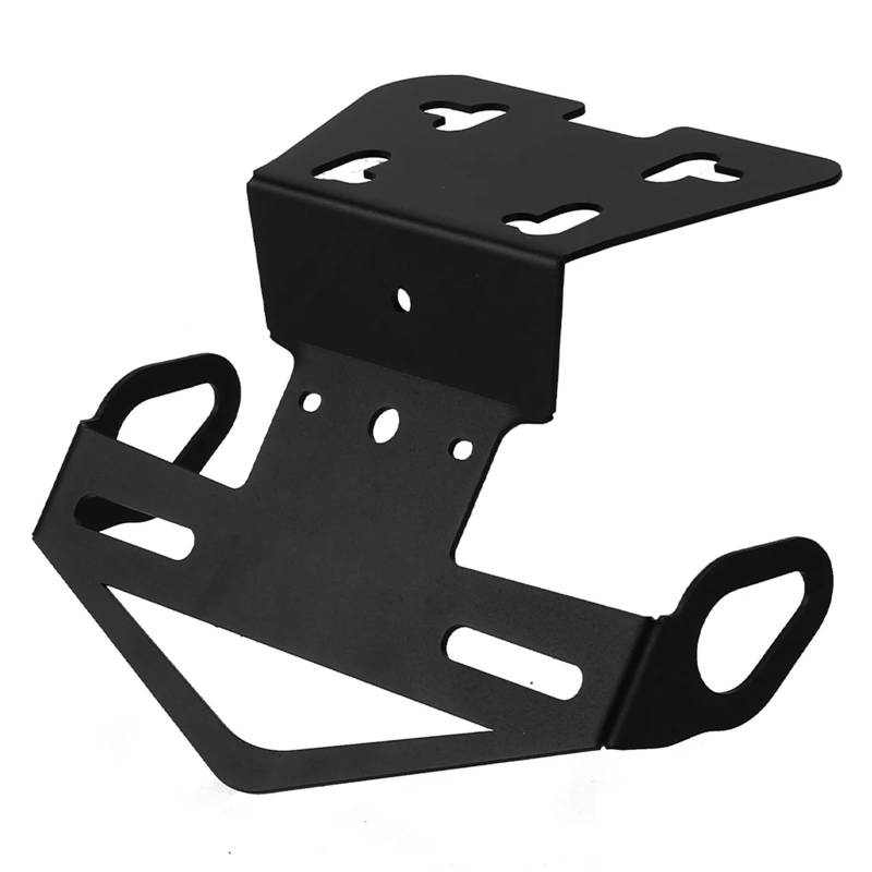 DSWILNV Kennzeichenhalter Motorrad Kompatibel Mit Yamaha Für XJ6 Für Diversion Für N Für F Für FZ6R 2009-2010-2011-2012-2013-2014-2015-2016 Heckkit Kennzeichenhalterhalterung(Without Light) von DSWILNV