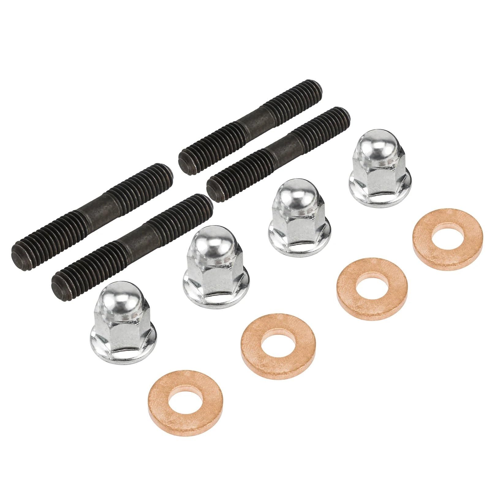 DSWILNV Motorrad Schrauben Kompatibel Mit Yamaha Für YZ85 2002–2018 90116–08394 90201–080L8 90176–08026 Motorrad Zylinderkopf Stehbolzen Schrauben Unterlegscheiben Muttern Kit DSWILNV Motorrad Schrauben Kompatibel Mit Yamaha Für YZ85 2002–2018 90116–08394 90201–080L8 90176–08026 Motorrad Zylinderkopf Stehbolzen Schrauben Unterlegscheiben Muttern Kit von DSWILNV