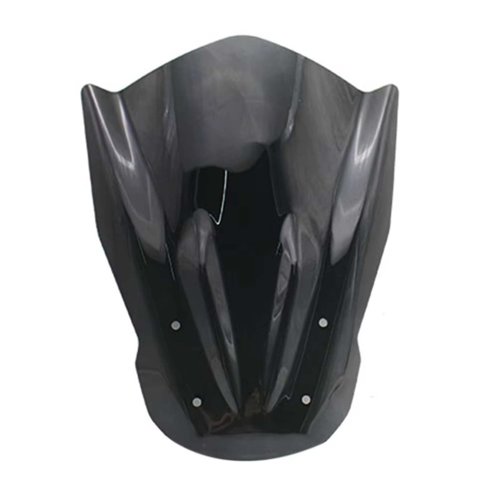 DSWILNV Motorrad Windabweiser Kompatibel Mit Yamaha Für MT07 Für FZ07 2014 2015 2016 2017 Windabweiser Windschutzscheibe Windschutzscheibe Mit Montagehalterung Motorräder Spoiler(Black) von DSWILNV