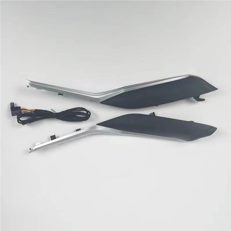 DSWILNV Navigation CD Panel Kompatibel Mit 4er-Serie Für G22 G23 2021 2022 2023 2024 1 Stück Dekorative Paneele Für Die Mittelkonsole Links Und Rechts Zubehör(A 2020-2024) von DSWILNV