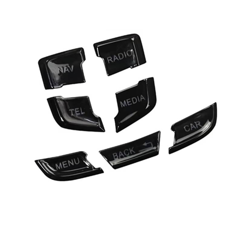 DSWILNV Navigation CD Panel Kompatibel Mit A4 B8 S4 A5 S5 2009 2010 2011 2012 2013 2014 2015 2016 1 Stück Auto-Bedienknopf Multimedia-Tastenschalter(A Model Black) von DSWILNV