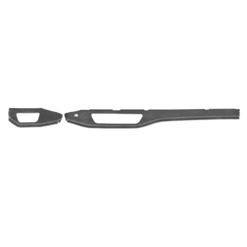 DSWILNV Navigation CD Panel Kompatibel Mit A4 B9 A5 2017 2018 2019 2020 2021 2022 2023 2024. 1 Satz Links Und Rechts. Auto-Innenraum-Tuning-Zubehör.(9002 Black LHD) von DSWILNV