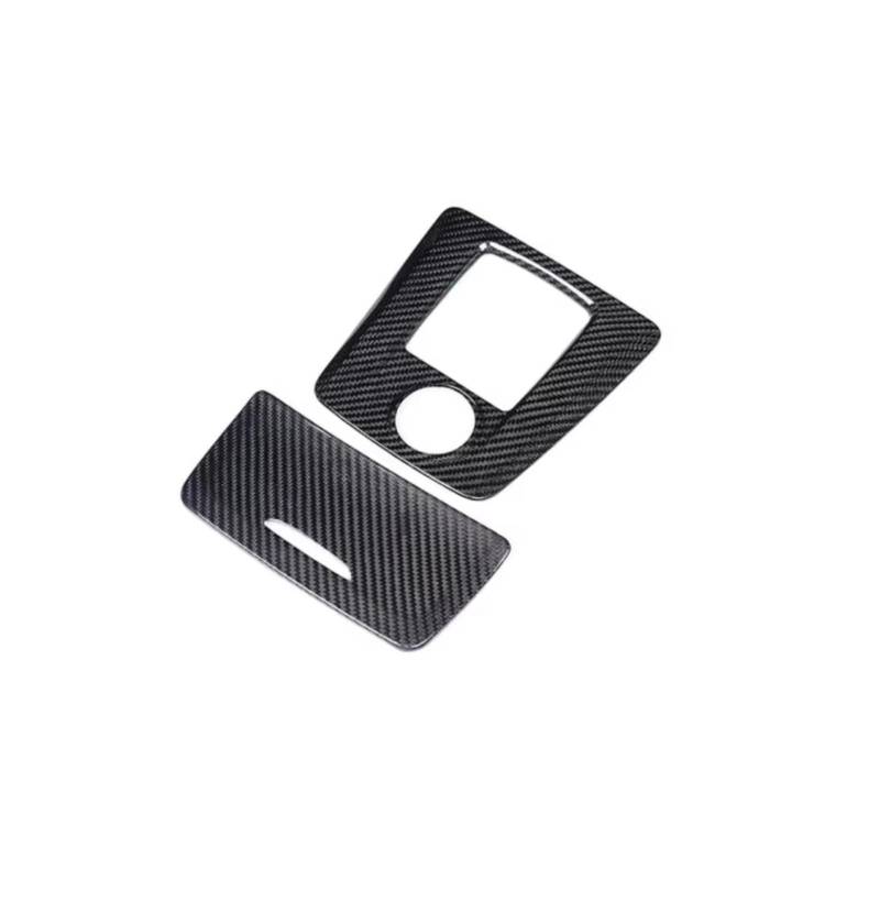 DSWILNV Navigation CD Panel Kompatibel Mit Benz Für A45 CLA45 GLA45 Für AMG 2016 2017 2018 2019 2020 2021 2 Stück Links Und Rechts Verkleidung Der Getriebeverkleidung(Left Hand Drive Set) von DSWILNV