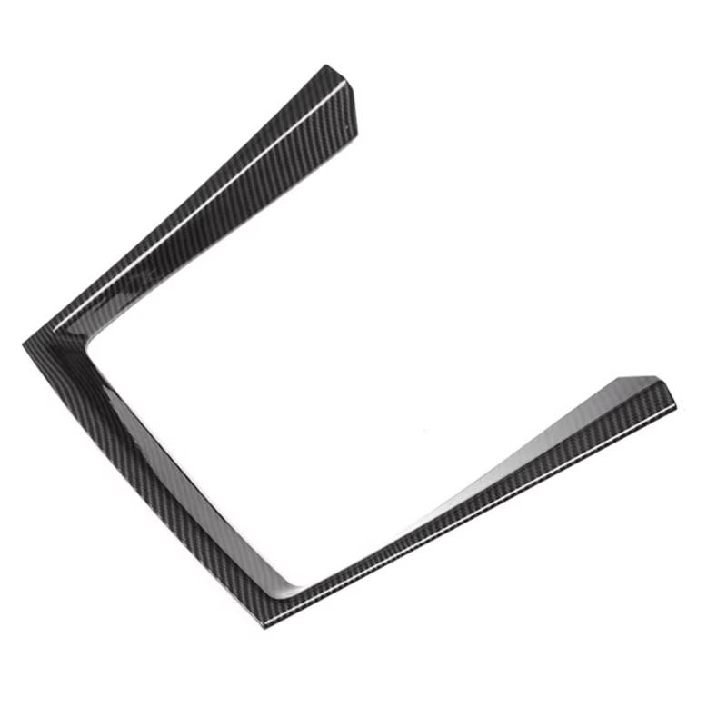 DSWILNV Navigation CD Panel Kompatibel Mit Für X5 E70 X6 E71 2008 2009 2010 2011 2012 2013 1 Stück Auto-Mittelkonsolen-Getränkehalter-Streifenverkleidung von DSWILNV