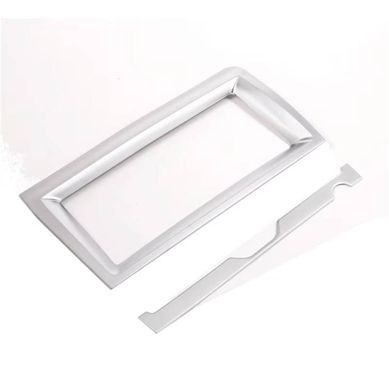 DSWILNV Navigation CD Panel Kompatibel Mit Jaguar Für E-PACE 2018–2020 Auto-Mittelkonsole Navigationsrahmen Klimaanlage Bedienfeld-Abdeckung Dekoration Aufkleber(Style B) von DSWILNV