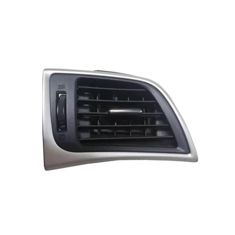 DSWILNV Navigation CD Panel Kompatibel Mit Nissan Für Sylphy 2012 2013 2014 2015 2016 2017 2018 2019 1 Stück Linker Und Rechter Mittelkonsolen-Dekorrahmen(Silver-Left) von DSWILNV