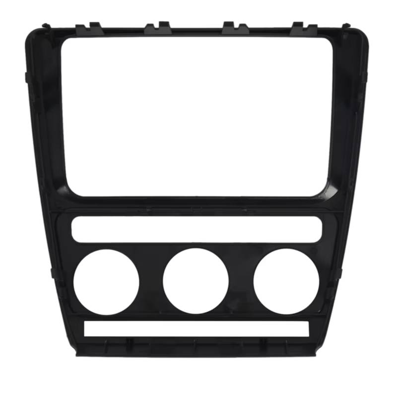 DSWILNV Navigation CD Panel Kompatibel Mit Skoda Für Octavia 2004 2005 2006 2007 2008 2009 2010 1 Stück Autoradio-Panel Armaturenbrett Plattenrahmen Innenteile von DSWILNV