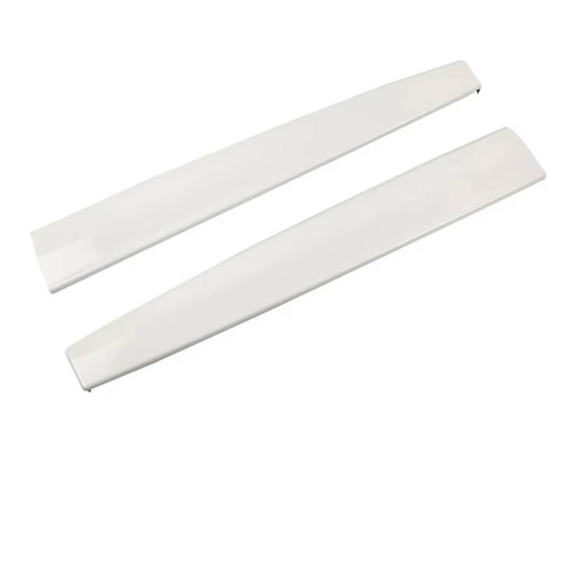DSWILNV Navigation CD Panel Kompatibel Mit Tesla Für Model 3 2017 2018 2019 2020 2 Stück Links Und Rechts Zubehör Für Die Mittelkonsole des Armaturenbretts(White) von DSWILNV