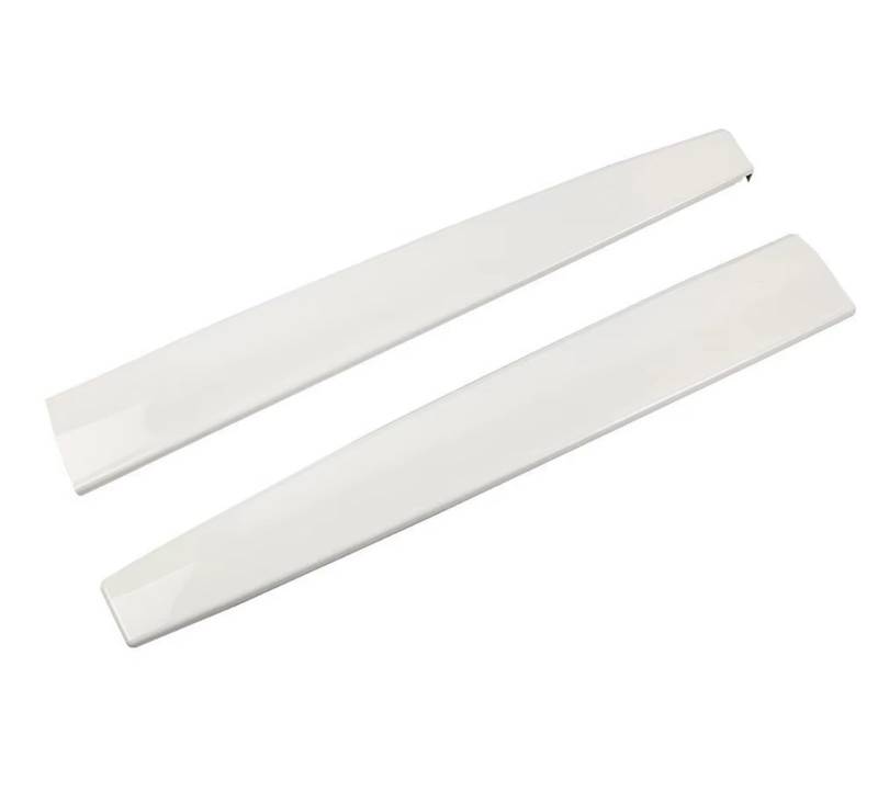 DSWILNV Navigation CD Panel Kompatibel Mit Tesla Für Model 3 2017–2023 Für Model Y 2021–2024 Armaturenbrett-Zierstreifen-Abdeckung ABS-Material Mittelkonsolen-Dekoration(White) von DSWILNV
