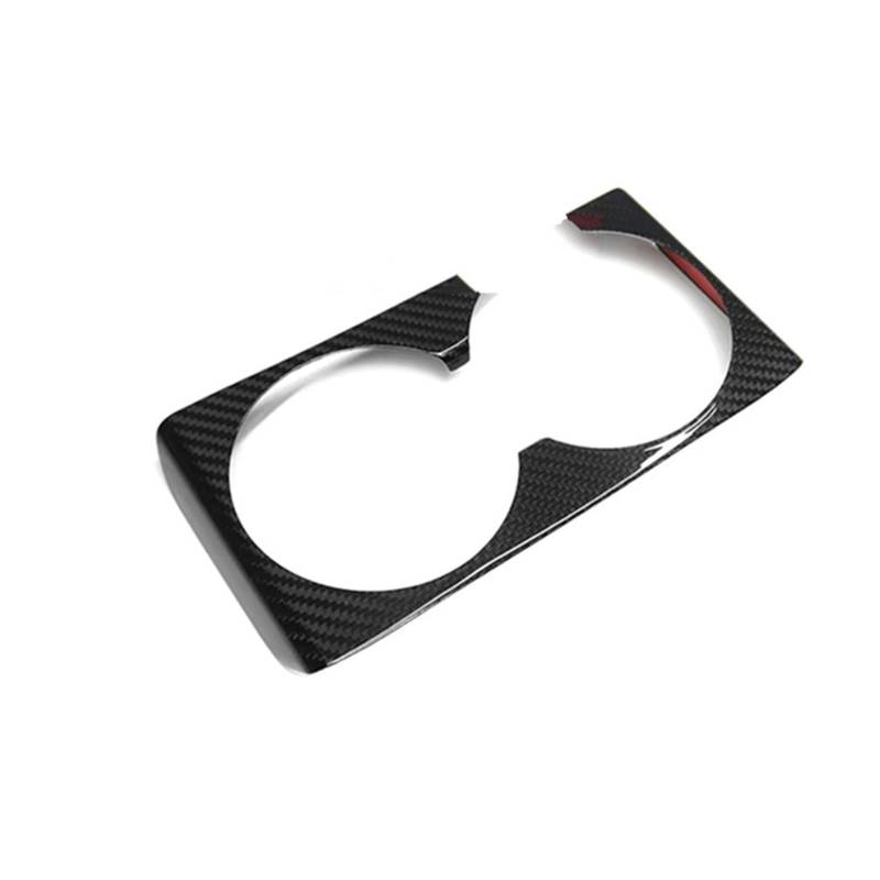DSWILNV Navigation CD Panel Kompatibel Mit Tesla Für Model 3 2024 2025 1 Stück Autoinnenraum-Mittelkonsole Vorder- Und Rücksitz-Wasserbecher-Panel Zubehör(Rear Cup Glossy) von DSWILNV