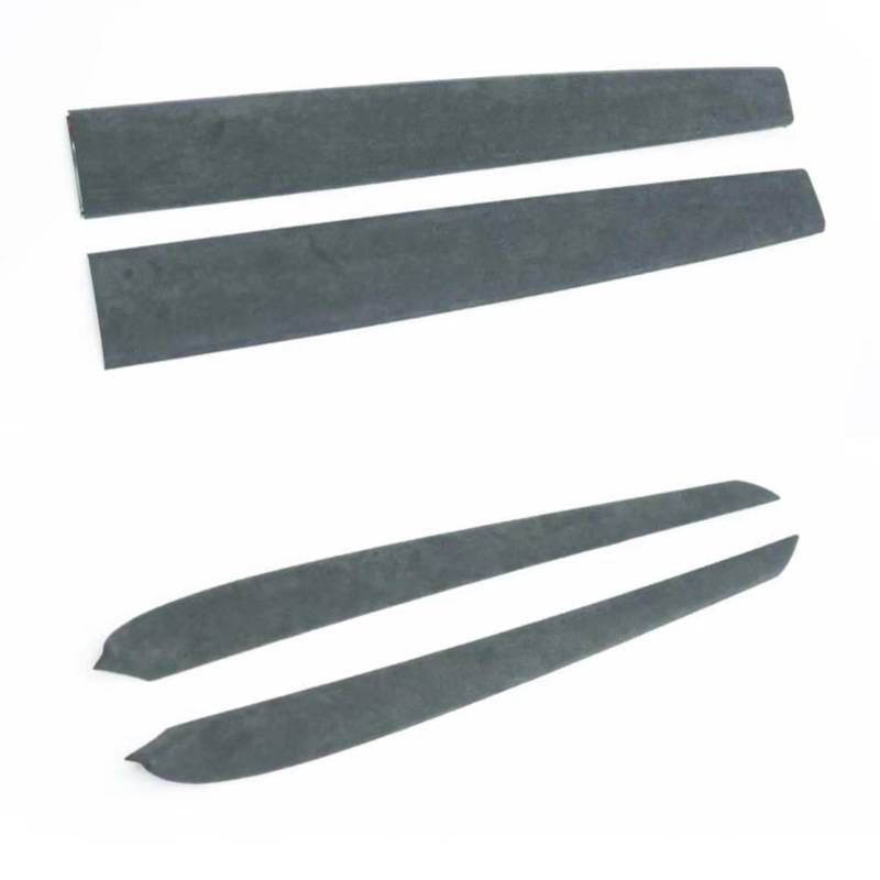 DSWILNV Navigation CD Panel Kompatibel Mit Tesla Für Model 3 Für Model Y 2021 2022 2023, 2-teiliges Türverkleidungs-Modifikationsabdeckungsdekor, Selbstklebendes Panelzubehör(Kits) von DSWILNV