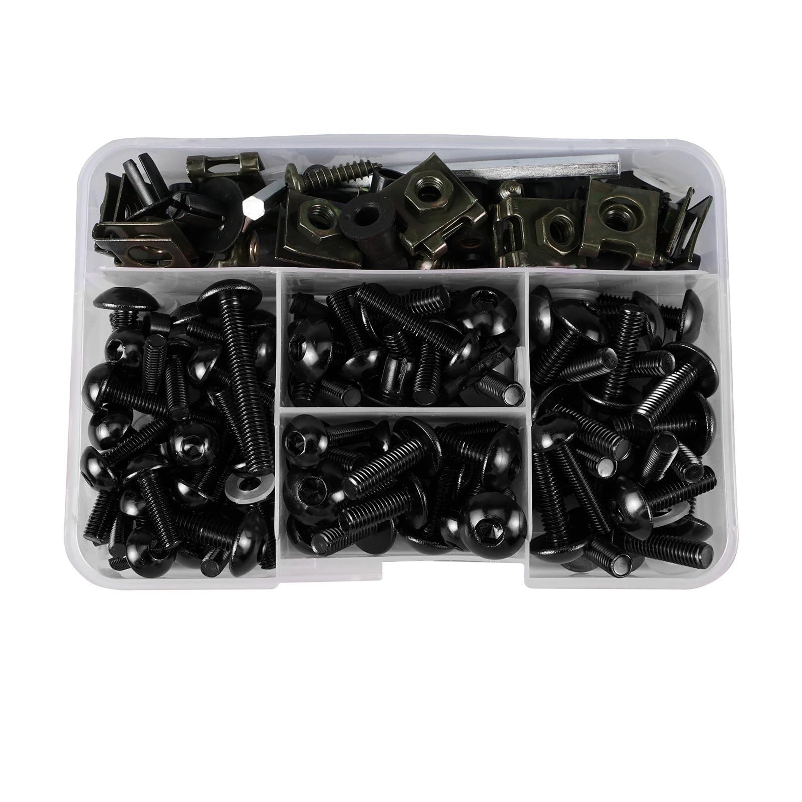 Motorrad Schrauben Für CBR250R Repsol 2013 Für CBR500R 2013-2014 Für CBR500R ABS 2013-2014 Motorrad Verkleidung Für Bolzen Kit Körper Schraube Mutter Verkleidung Für Bolzen Kit 177 Stücke(Black) Motorrad Schrauben Für CBR250R Repsol 2013 Für CBR500R 2013-2014 Für CBR500R ABS 2013-2014 Motorrad Verkleidung Für Bolzen Kit Körper Schraube Mutter Verkleidung Für Bolzen Kit 177 Stücke(Black) von DSWILNV