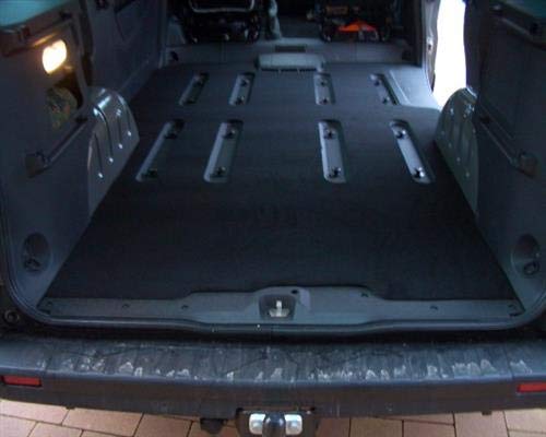 DSX Kofferraummatte Gastraum Teppich Fußmatten passend für Opel Vivaro B Combi ab 8/2014#482mitLüft von DSX