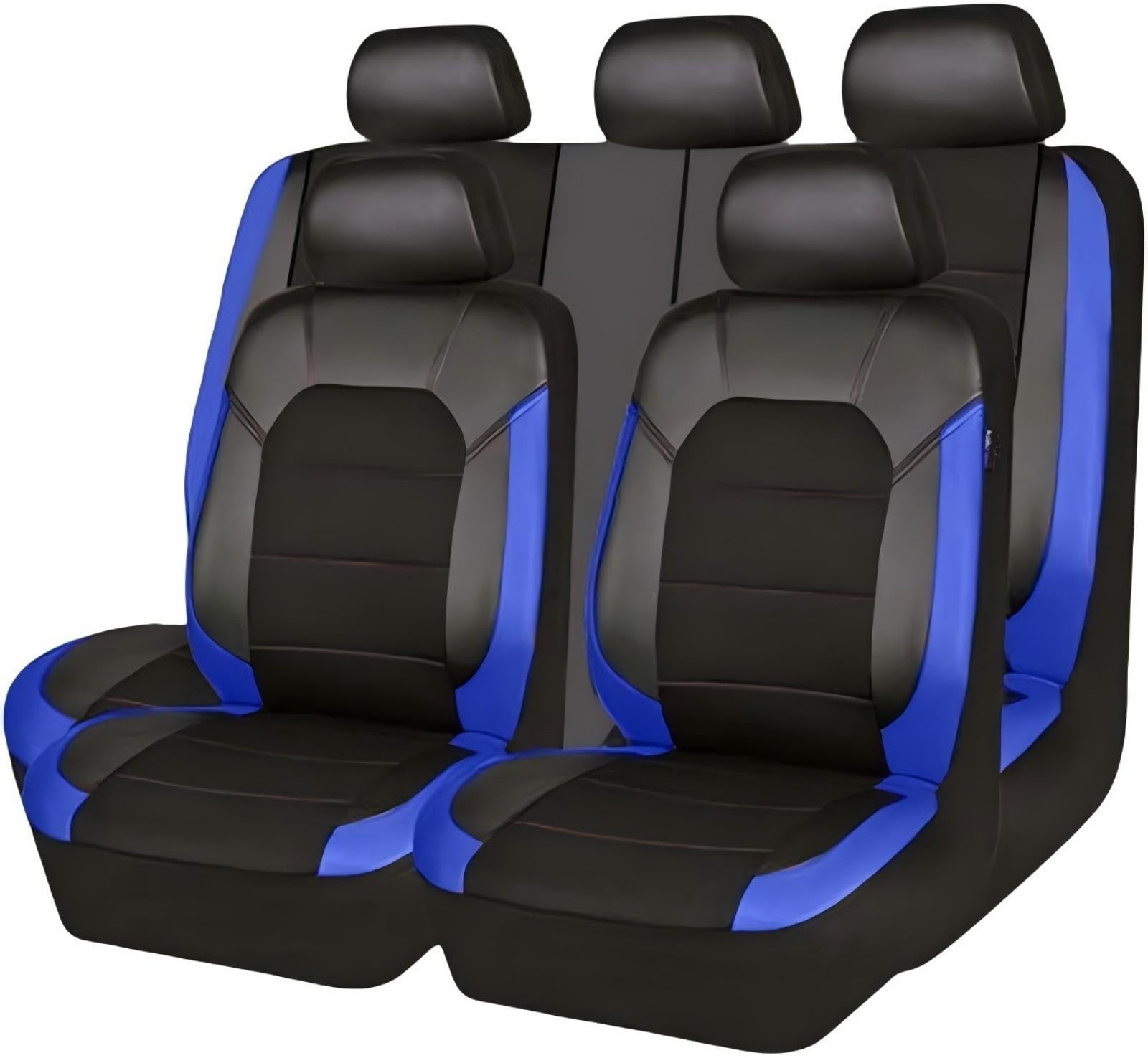 DSYYNAY Autositzbezug für Dacia Duster Duster S Logan Sandero S Ensemble Complet 2000-2024, wasserdicht, atmungsaktiv, Leder, Sitzbezüge, Autositzschutz, Autozubehör (Bl DSYYNAY Autositzbezug für Dacia Duster Duster S Logan Sandero S Ensemble Complet 2000-2024, wasserdicht, atmungsaktiv, Leder, Sitzbezüge, Autositzschutz, Autozubehör (Bl von DSYYNAY