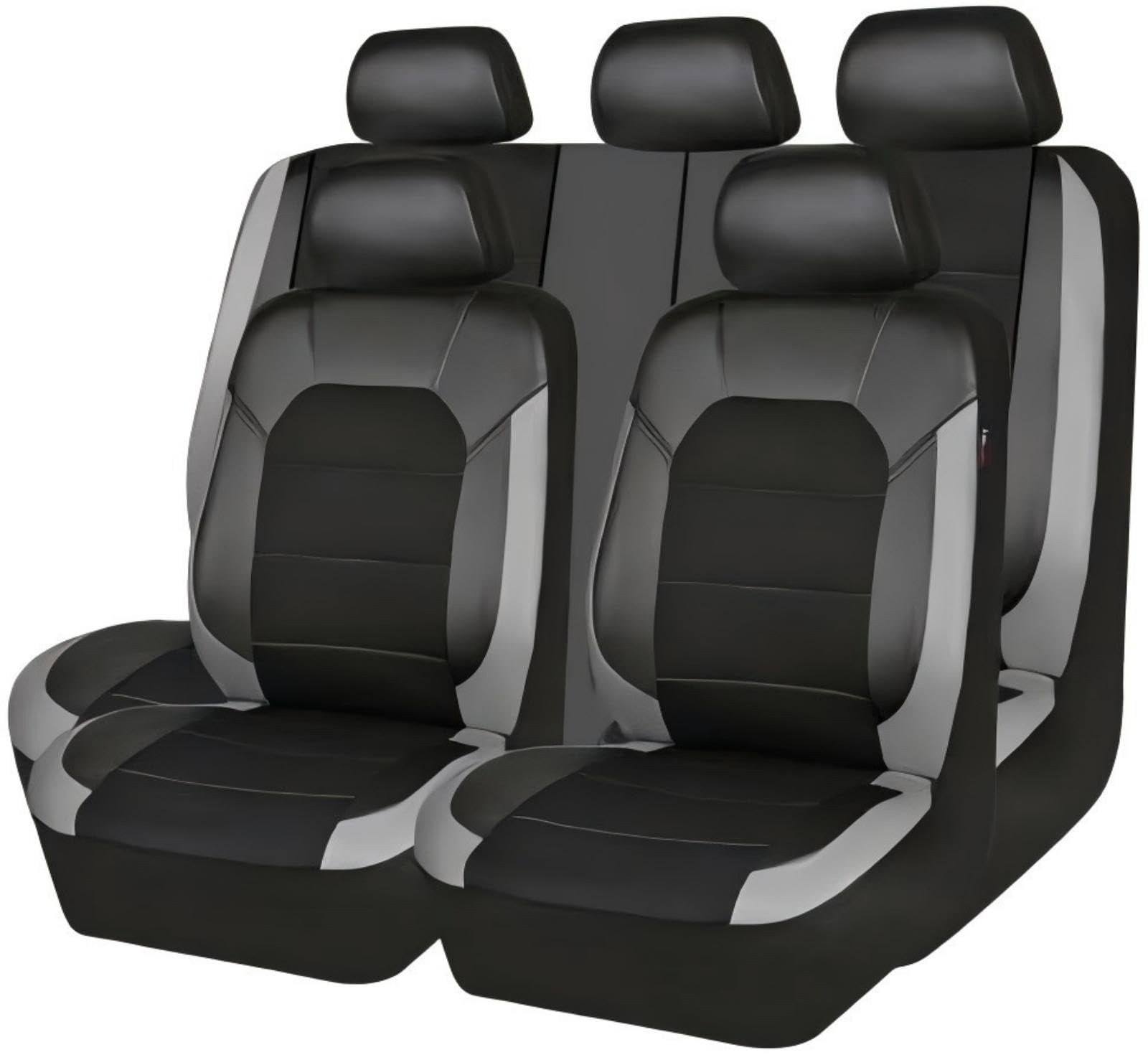 DSYYNAY Autositzbezug für Dacia Duster Duster S Logan Sandero S Ensemble Complet 2000-2024, wasserdicht, atmungsaktiv, Leder, Sitzbezüge, Autositzschutz, Autozubehör (Gr DSYYNAY Autositzbezug für Dacia Duster Duster S Logan Sandero S Ensemble Complet 2000-2024, wasserdicht, atmungsaktiv, Leder, Sitzbezüge, Autositzschutz, Autozubehör (Gr von DSYYNAY