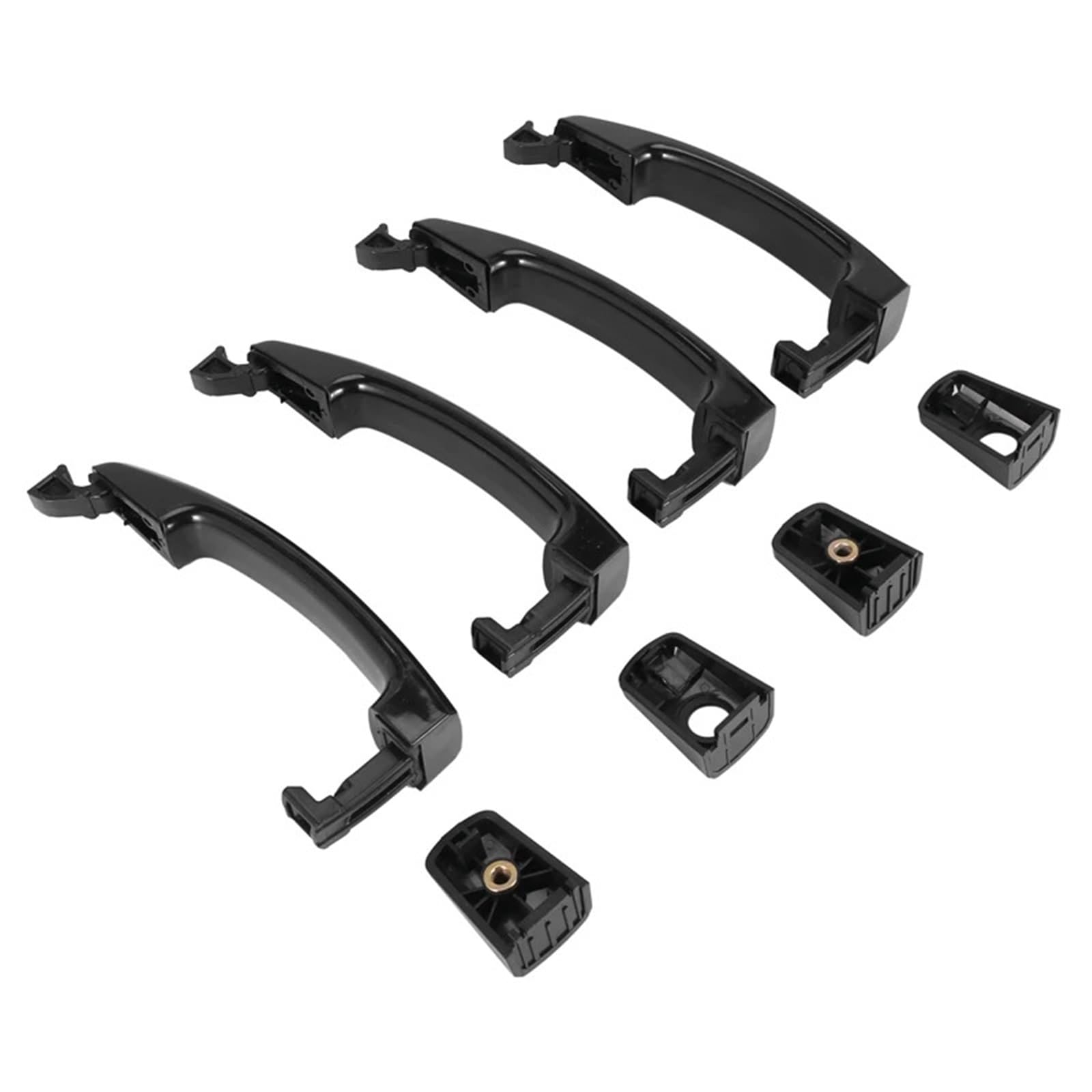 DSYZVEIW [Replacement] 4 Stück/Set Außentürgriff vorne hinten Links rechts, Teilenummern 96468254, 25972958 for Chevrolet, for Aveo, 2007, 2008, 2009, 2010, 2011 von DSYZVEIW