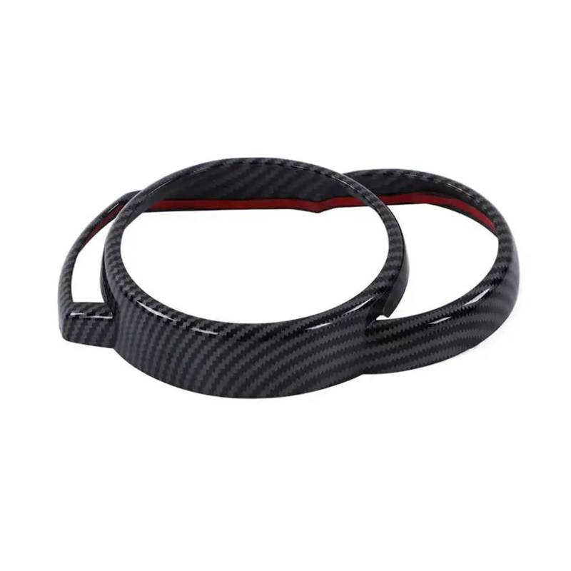DSYZVEIW [Replacement] Ersatzverkleidung for die Armaturenbrettrahmenabdeckung im Carbonfaser-Stil, passend for Fließheck F54, F55, F56, F57 von DSYZVEIW