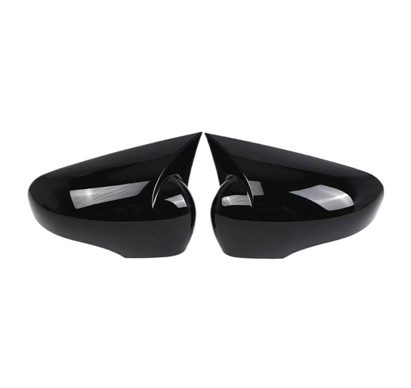 DSYZVEIW [Replacement] Glänzend Schwarze Türaußenspiegel-Abdeckkappe, passend for Renault CLIO 4 MK4, 2012–2019, 963735617R, 963749835R von DSYZVEIW