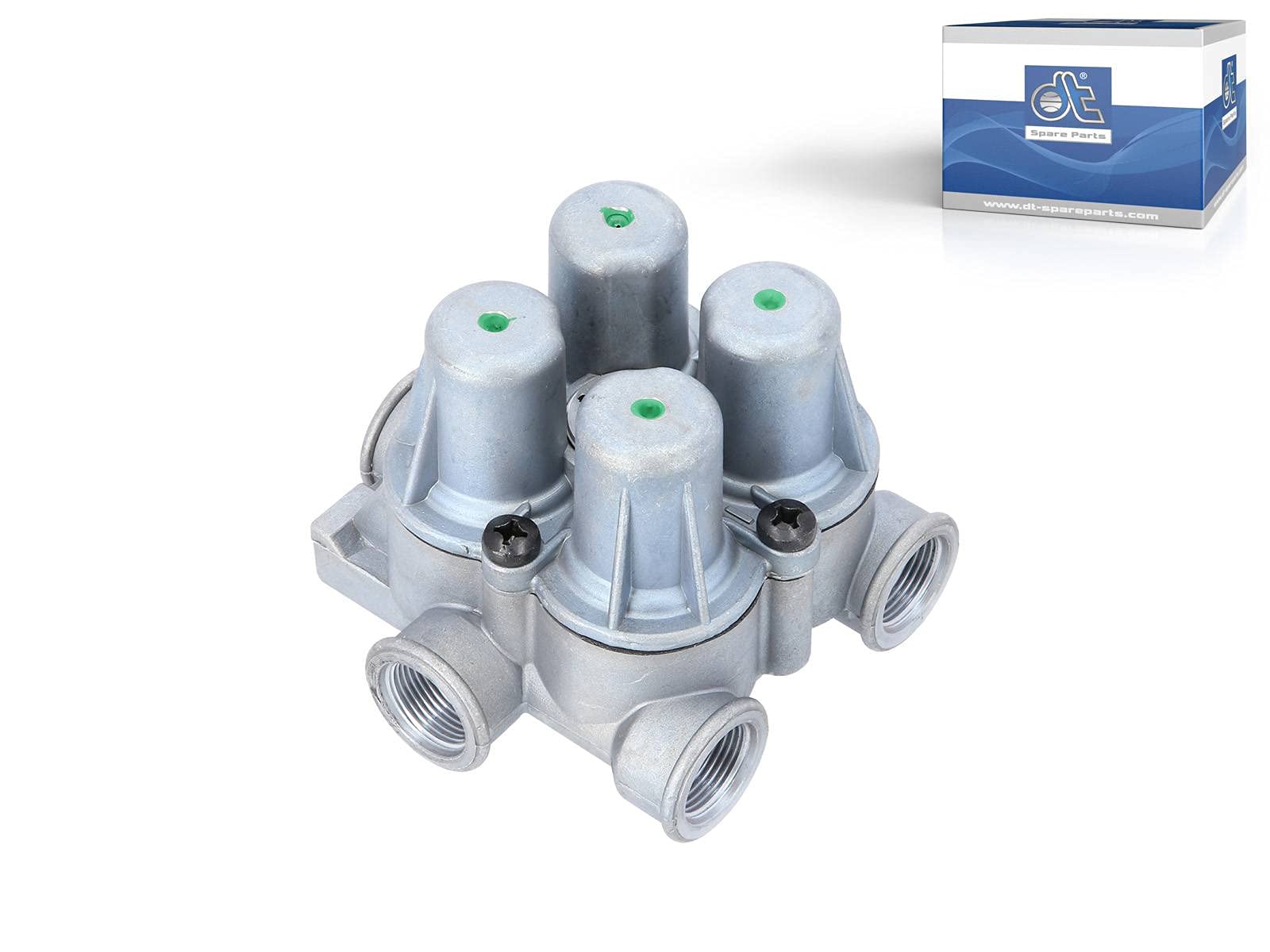 DT Spare Parts 4-Kreis-Schutzventil 4.62011 M22 x 1,5 max. 20 bar Po21: 7 bar Po22: 7 bar Po23: 7 bar Po24: 7 bar Pc21: 5 bar Pc22: 5 bar Vierkreisschutzventil für LKW, Bus DT Spare Parts 4-Kreis-Schutzventil 4.62011 M22 x 1,5 max. 20 bar Po21: 7 bar Po22: 7 bar Po23: 7 bar Po24: 7 bar Pc21: 5 bar Pc22: 5 bar Vierkreisschutzventil für LKW, Bus von DT Spare Parts