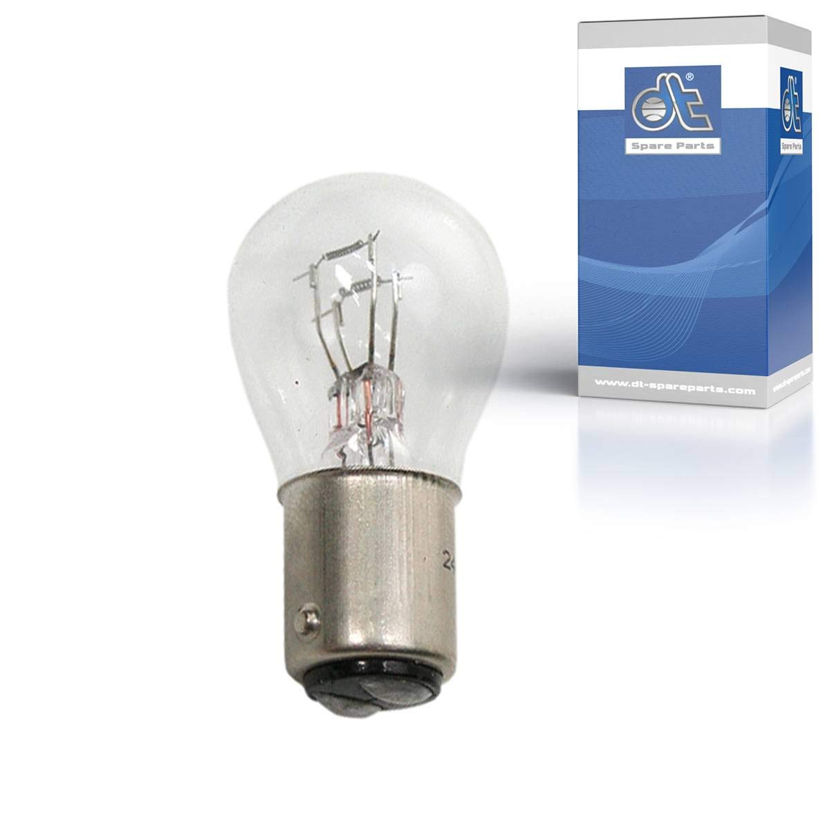 DT Spare Parts Glühlampe 2.27233 24 V, P21/5W, 21/5 W, BAY15d, HD Glühbirne für LKW, Bus, Anhänger DT Spare Parts Glühlampe 2.27233 24 V, P21/5W, 21/5 W, BAY15d, HD Glühbirne für LKW, Bus, Anhänger von DT Spare Parts