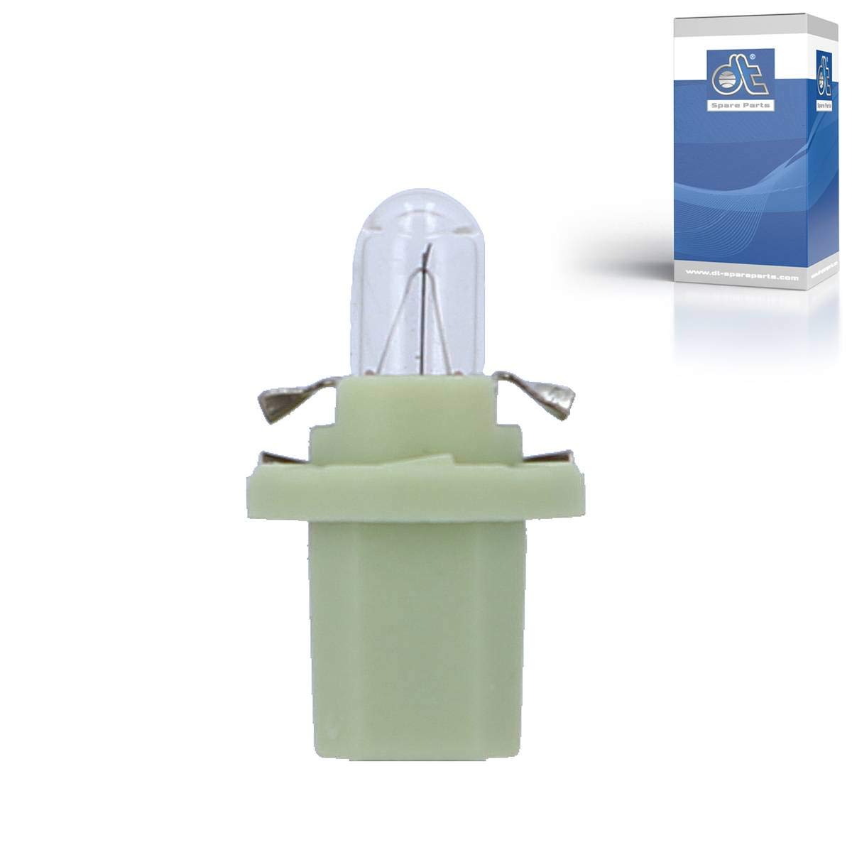 DT Spare Parts Sockellampe 9.78145 12 V, 2 W, BX8,5d, light green Sockelleuchte für Transporter DT Spare Parts Sockellampe 9.78145 12 V, 2 W, BX8,5d, light green Sockelleuchte für Transporter von DT Spare Parts