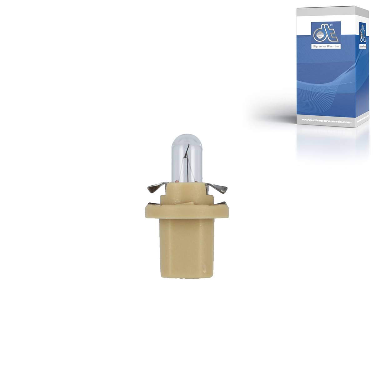 DT Spare Parts Sockellampe 9.78152 12 V, 1,5 W, B8,5d, beige Sockelleuchte für Transporter DT Spare Parts Sockellampe 9.78152 12 V, 1,5 W, B8,5d, beige Sockelleuchte für Transporter von DT Spare Parts