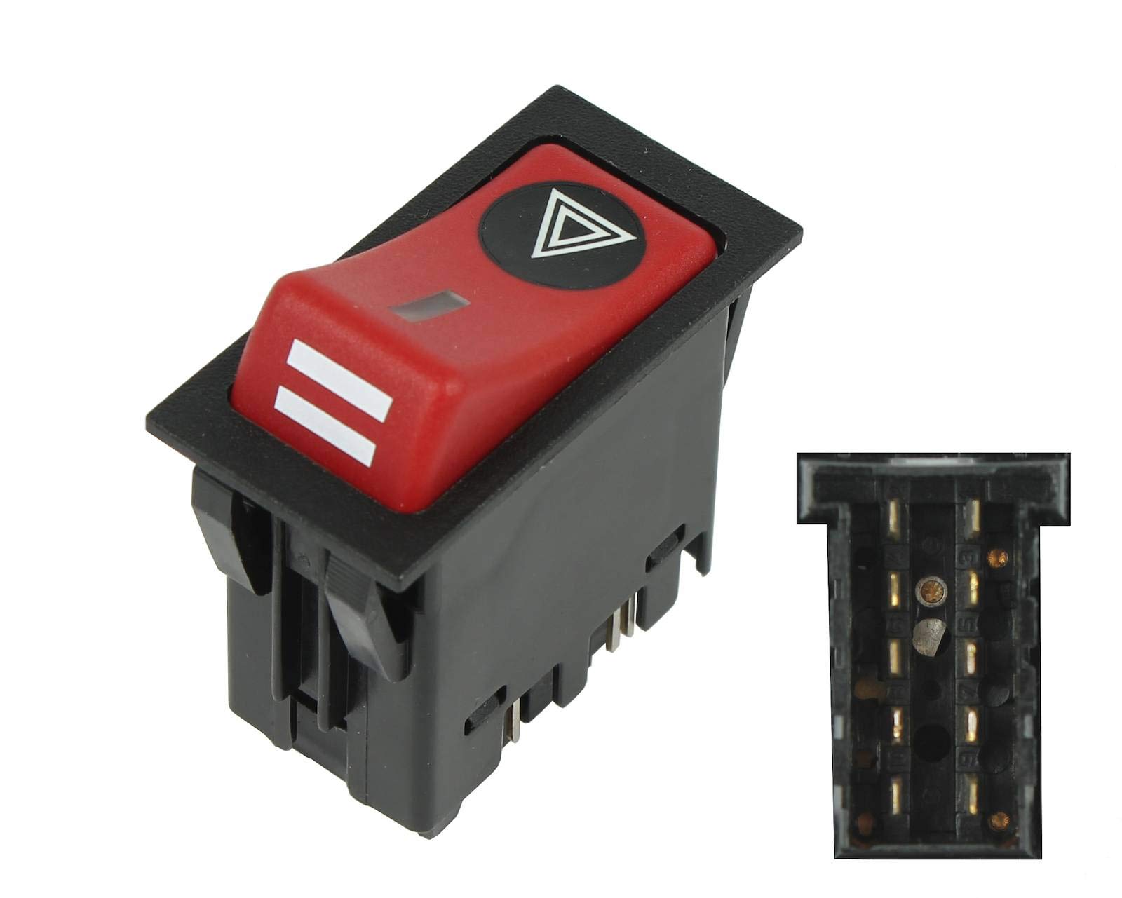 DT Spare Parts Warnblinkschalter 3.33320 Warnblink-Schalter für LKW, Bus DT Spare Parts Warnblinkschalter 3.33320 Warnblink-Schalter für LKW, Bus von DT Spare Parts