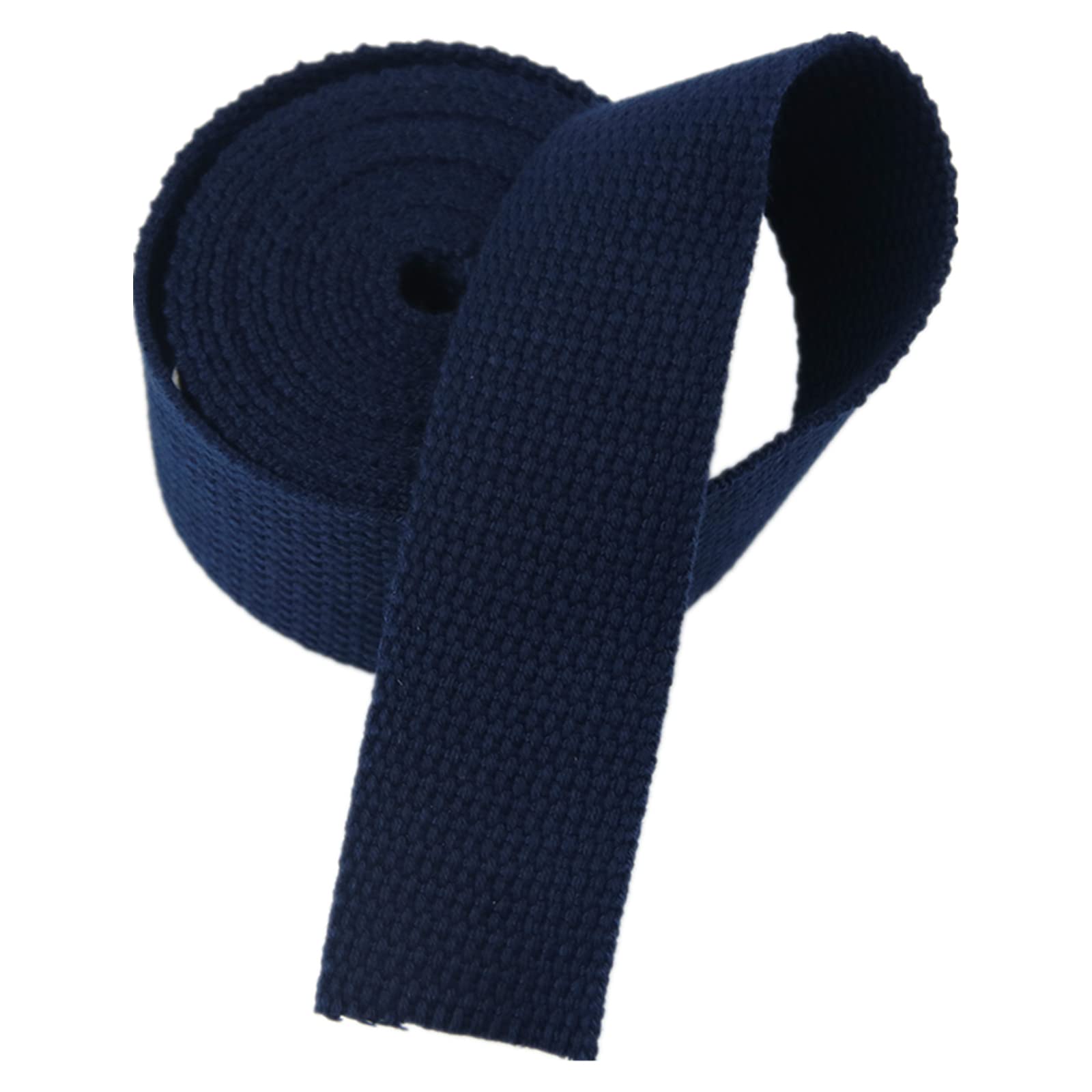 DTKJ Gurtband - Baumwoll-Gurtband für Taschen 25 mm, Marineblau, 25MM x 10Yard von DTKJ