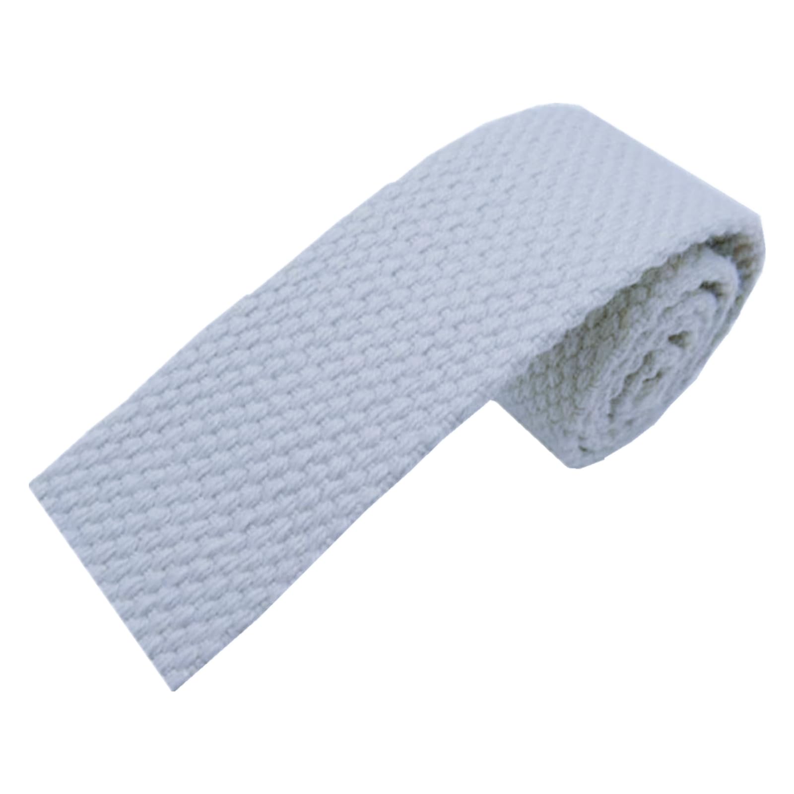 DTKJ Strapazierfähiges Gurtband aus Baumwolle für Rucksäcke, Gepäck, Gepäck, Gürtel, 9,1 m, grau, 25 mm, von DTKJ
