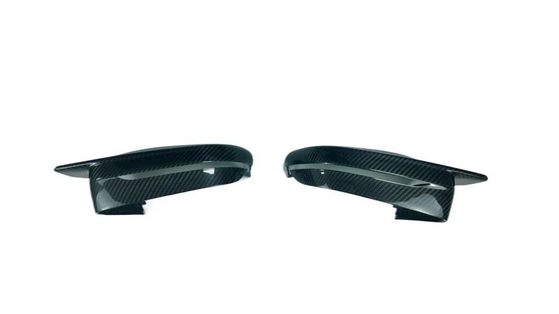 Auto Rückspiegel Regenschutz Passend für BMW G80 M3 G82 G83 M4 2021 + Rückspiegelgehäuse, Ersatz aus trockener Kohlefaser. von DTYBJN