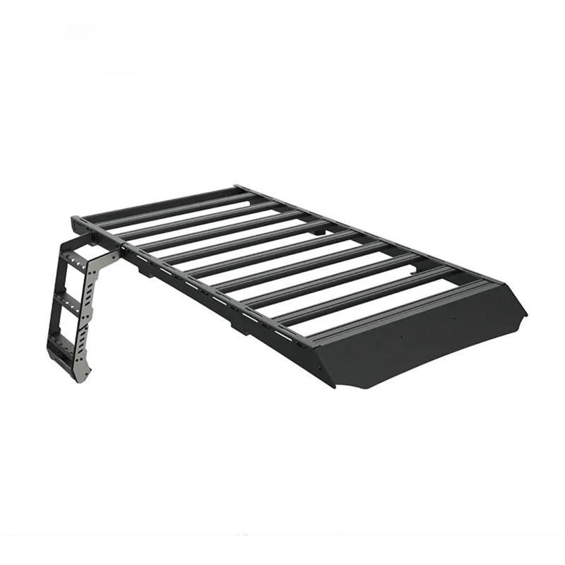 Dachträger Autodachgepäckträger aus Aluminiumlegierung, passend für Toyota Land Cruiser LC100/LC150/LC200/LC250/LC300. Aluminium-Dachträger von DTYBJN