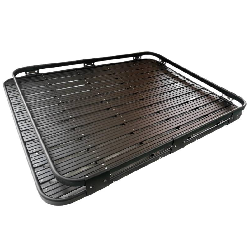Dachträger Gepäckträger aus Aluminiumlegierung, Dachkorb mit spezieller Halterung, passend für Wrangler JK/JL. Aluminium-Dachträger von DTYBJN