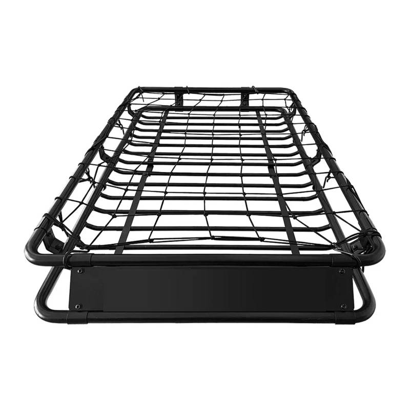Dachträger Hochwertiger Autodachgepäckträgerkorb aus Stahl, passend für SUVs und LKWs. Aluminium-Dachträger von DTYBJN