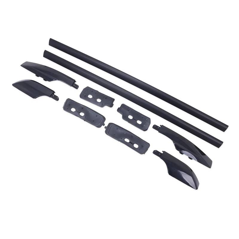 Dachträger Passend für Toyota RAV4 RAV 4 2006–2010. Aluminium-Dachgepäckträgerkorb, obere Reling, Querstange. Aluminium-Dachträger von DTYBJN