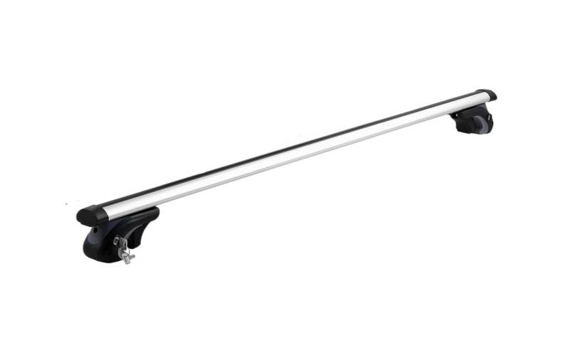 Dachträger Universelle Querträger für Dachgepäckträger, passend für erhöhte Seitenschienen, Tragkraft 90 kg, verstellbare Querträger. Aluminium-Dachträger(132cm) von DTYBJN