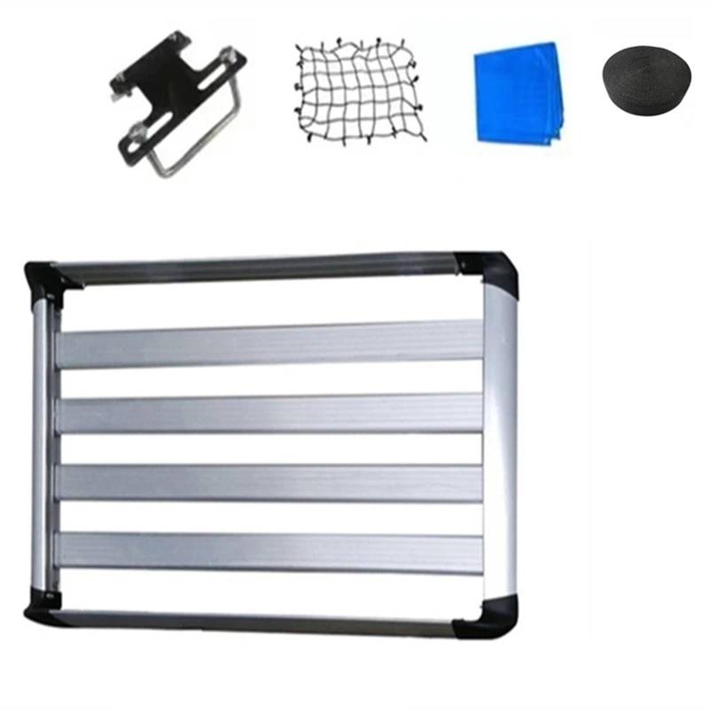 Dachträger Universeller Autodachgepäckträger, passend für Camping im Auto, passend für Roadtrips, passend für Outdoor-Abenteuer. Aluminium-Dachträger(Set C) von DTYBJN