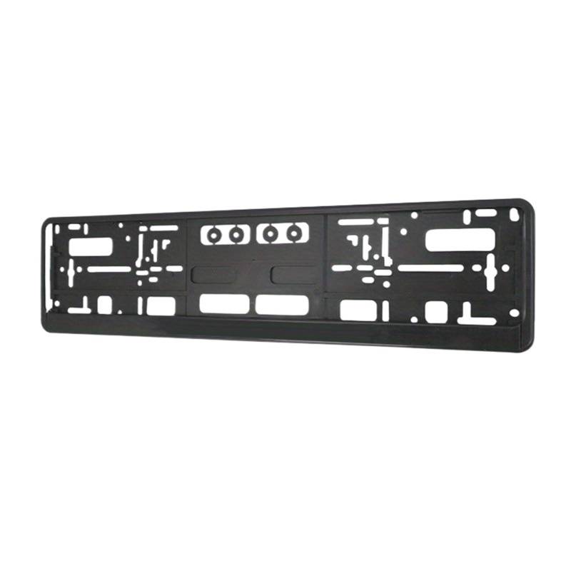 Kennzeichenhalter 2 Stück: EIN Nummernschildrahmen, der den britischen und EU-Standards entspricht, mit Einer Textur aus Kohlefaser/Schwarz. Seitliche Kennzeichenhalterung(2PCS Black) von DTYBJN