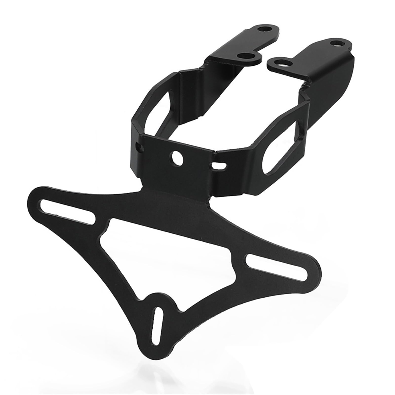 Kennzeichenhalter Fit Für Kawasaki Ninja 500 SE KRT ABS 2024 2025 Motorrad Z500 Hinten Kennzeichen Halter Schwanz Eliminator Seitliche Kennzeichenhalterung(Bracket NO Light) von DTYBJN