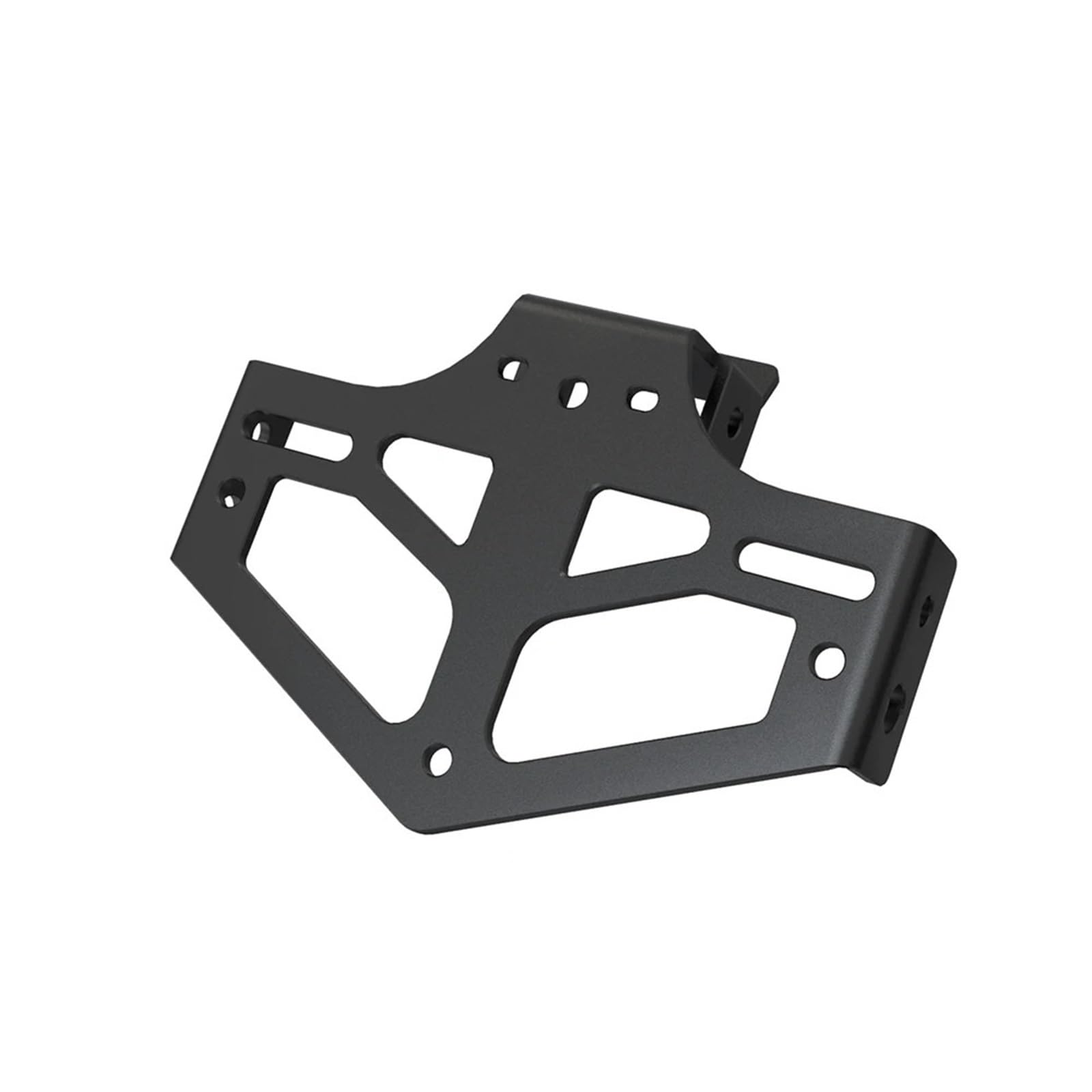 Kennzeichenhalter Kennzeichenhalter Fender Eliminator Halterung Passend für Honda CRF300L/CRF300L ABS/CRF300L Rally 2021-2024 Seitliche Kennzeichenhalterung(A Black no Logo) von DTYBJN