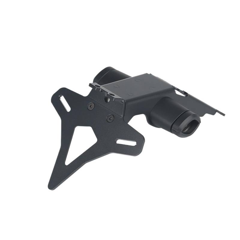 Kennzeichenhalter Passend für Ducati Fit für Monster 950 950 2021-2023 Hinterer kurzer Schwanz Stock Kennzeichenhalter Reitstock Halterung Kit Seitliche Kennzeichenhalterung von DTYBJN