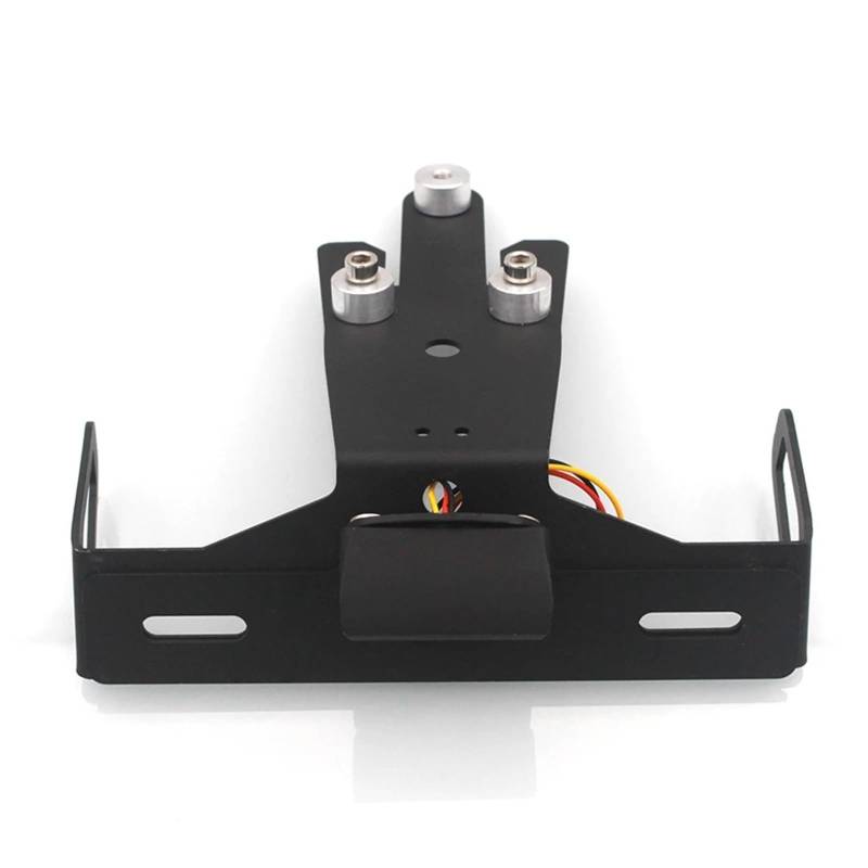 Kennzeichenhalter Passend für Kawasaki ER-6N ER-6F Ninja 650 ER6N ER6F ER6N Motorrad Kennzeichenhalter Fender Eliminator Zubehör Seitliche Kennzeichenhalterung(for No Logo) von DTYBJN