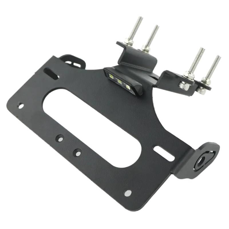 Kennzeichenhalter Passend für Yamaha FZ-07 / MT-07 2014–2024. Passend für MT07 2021–2024. Passend für R7 2021–2024. Motorrad-Heck-Ordnungs-Kennzeichen-Eliminator-Kit Seitliche Kennzeichenhalterung von DTYBJN