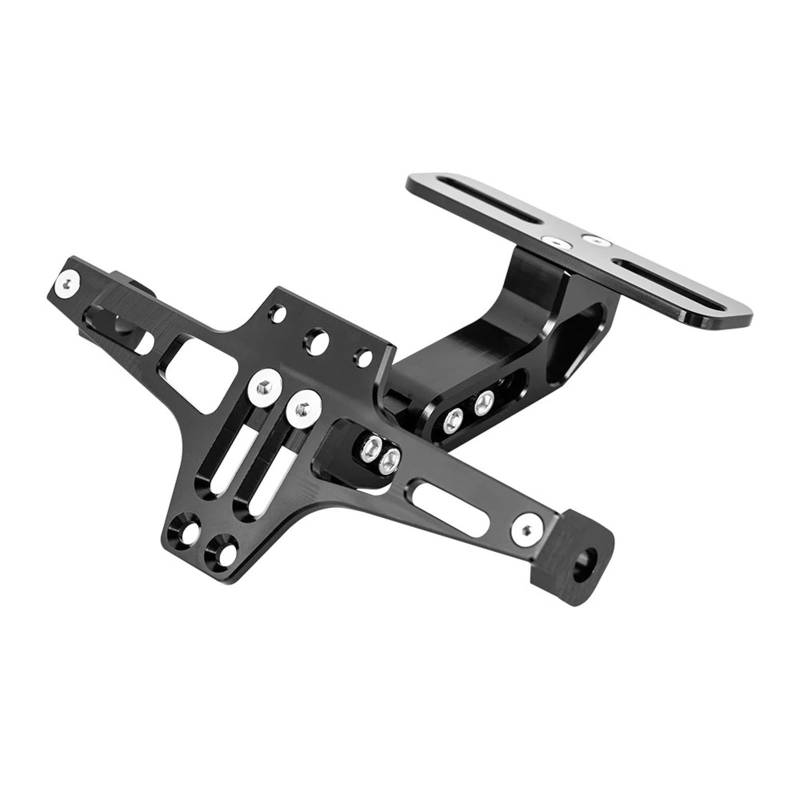 Kennzeichenhalter Passend für Yamaha MT07 MT09 MT10 R1 Passend für Kawasaki Z1000 Z800 Passend für Honda Motorrad Kennzeichenhalter hinten Blinker Seitliche Kennzeichenhalterung(Only Plate Holder) von DTYBJN