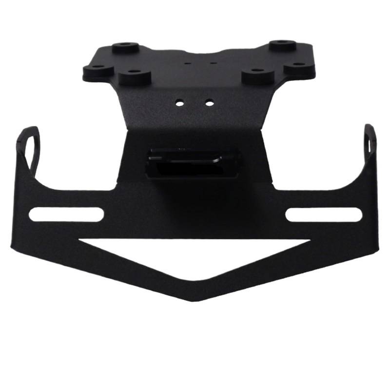 Kennzeichenhalter Passend für Yamaha XT700Z Tenere700 2019 Motorrad-Hinterrad-Kennzeichenhalterhalterung mit leichtem, ordentlichem Fender Eliminator Seitliche Kennzeichenhalterung(Tenere) von DTYBJN
