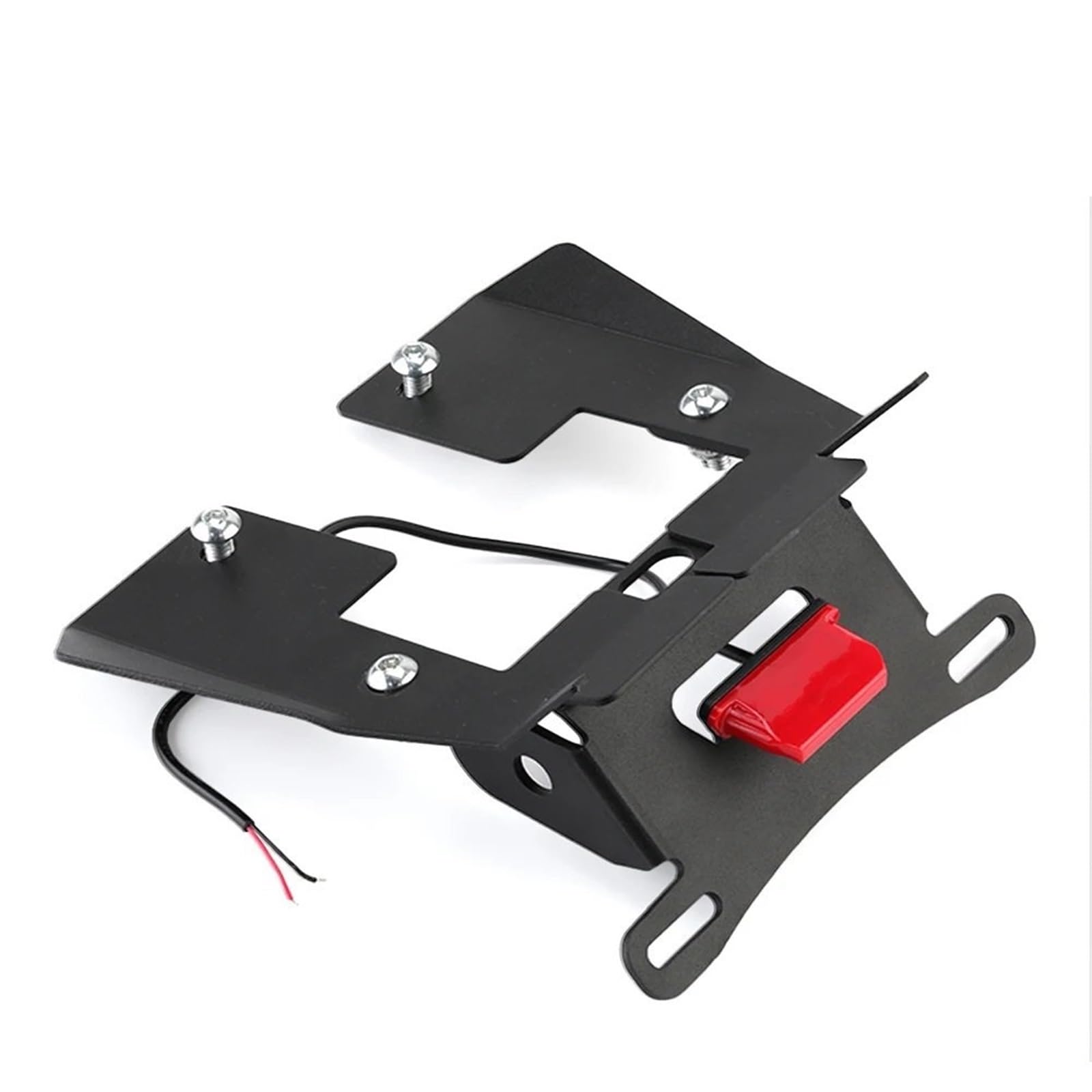 Kennzeichenhalter Tail Tidy Fender Eliminator Kennzeichenhalter Rahmenhalter Passend für Honda MSX 125 Grom 2013-2023. Seitliche Kennzeichenhalterung(C.2016-2020 Red) von DTYBJN