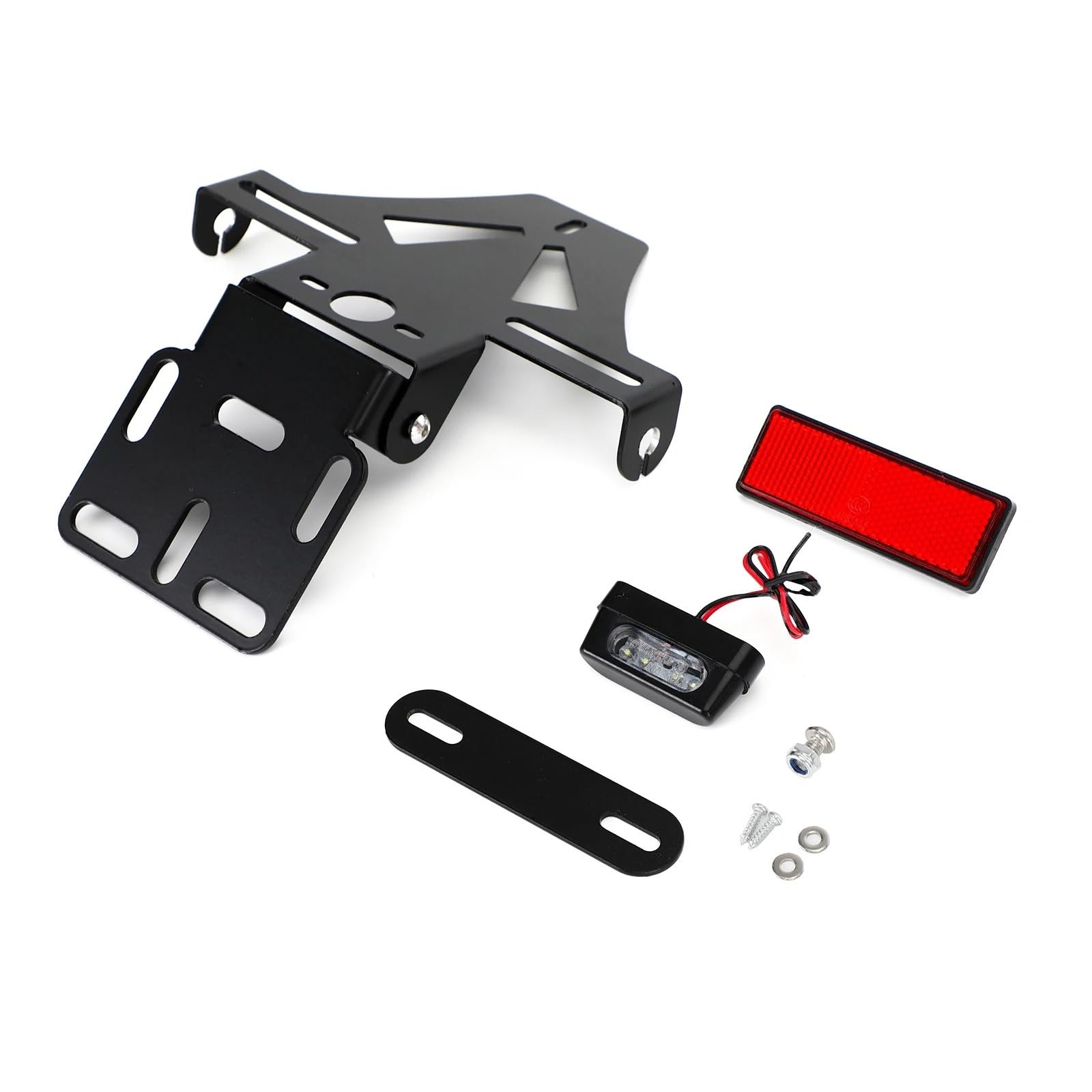 Kennzeichenhalter Universal Motorrad Einstellbare Winkel Lizenz Nummer Platte Rahmen Halter Halterung Fit Für Honda CBR1000R Seitliche Kennzeichenhalterung Kennzeichenhalter Universal Motorrad Einstellbare Winkel Lizenz Nummer Platte Rahmen Halter Halterung Fit Für Honda CBR1000R Seitliche Kennzeichenhalterung von DTYBJN