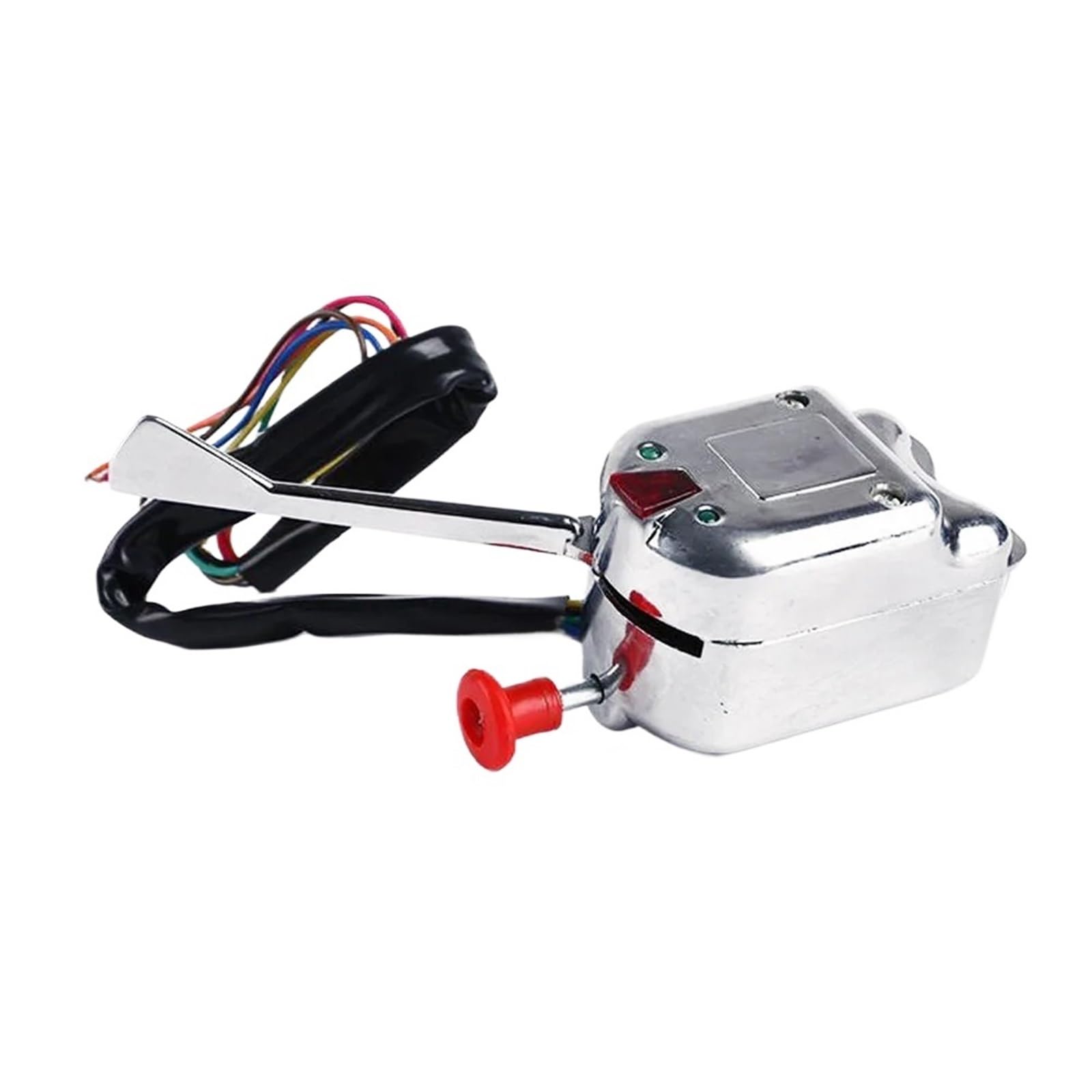 Lenkstockschalter Universal Chrome Blinker Schalter Fit Für Ford 12V Street Rod Lenkstockschalter Universal Chrome Blinker Schalter Fit Für Ford 12V Street Rod von DTYBJN