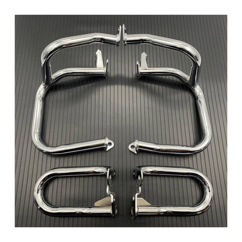 motorrad stoßstangen blöcke Chrom Motorrad Crash Bar Motor Schutz Schutz Fit Für Honda Goldwing 1800 GL1800 GL1800A 2001-2017 Motor Stoßstange(One set) von DTYBJN