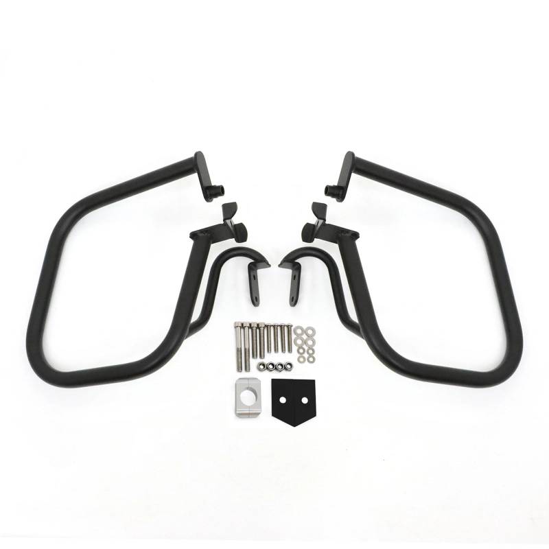 motorrad stoßstangen blöcke Fit Für BMW R1200RT R1200RT 2004-2013 2012 Vorne Hinten Motor Schutz Autobahn Crash Bar Stoßstange Käfig Tank Protector Motor Stoßstange(Rear black) von DTYBJN